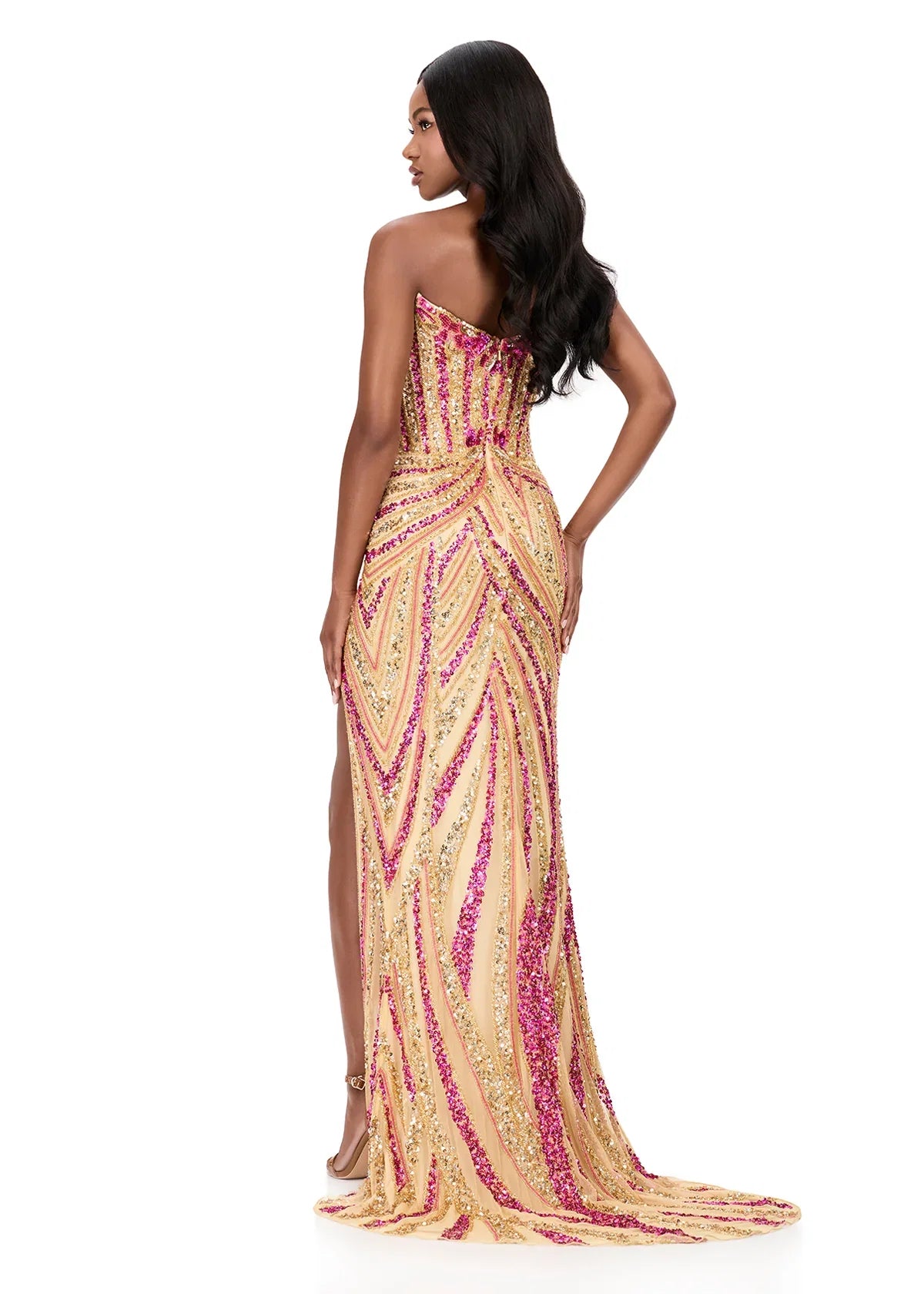 11236 Fuchsia/Gold ASHLEYlauren