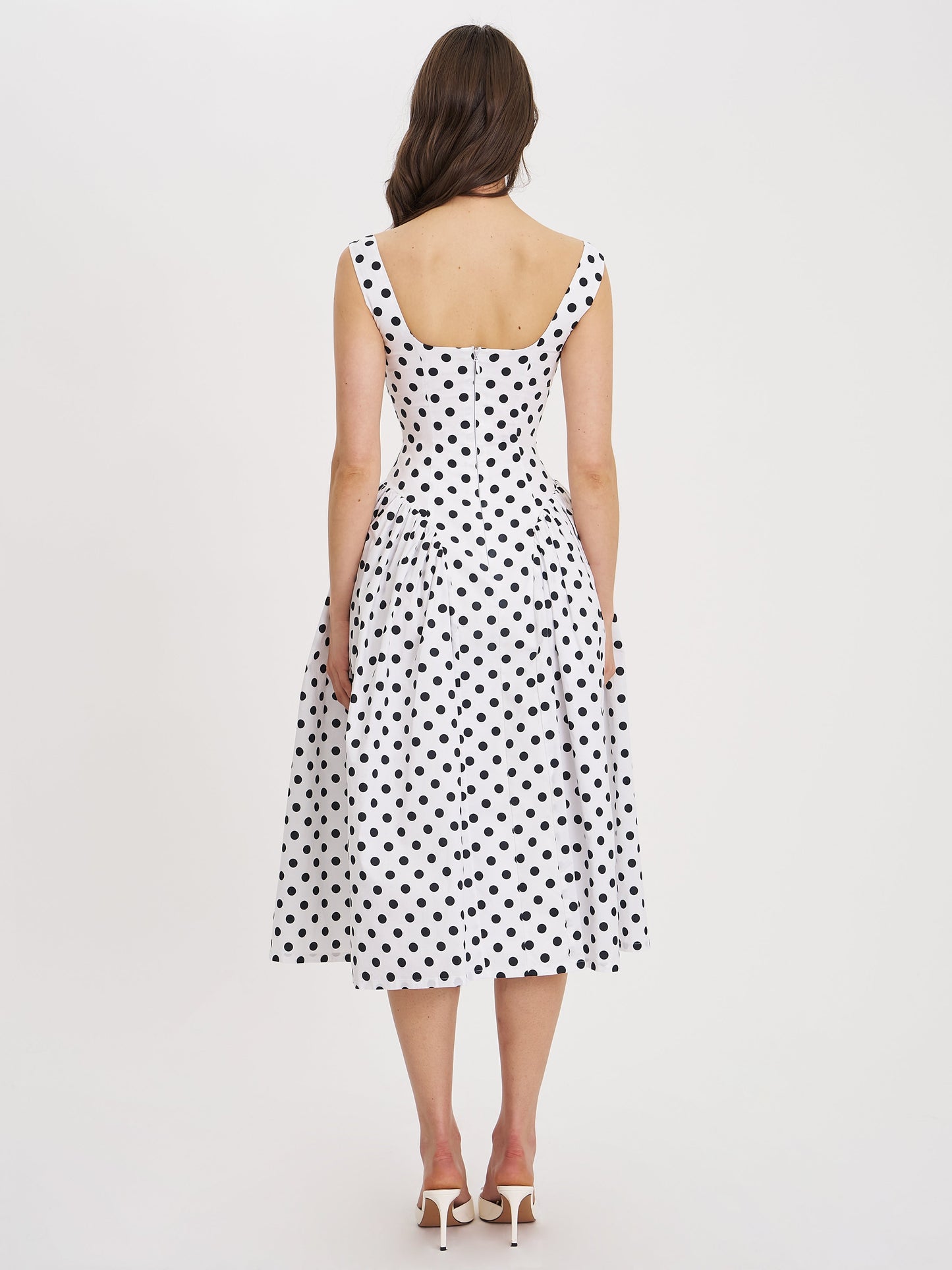 Odessa Polka Dot Maxi Dress