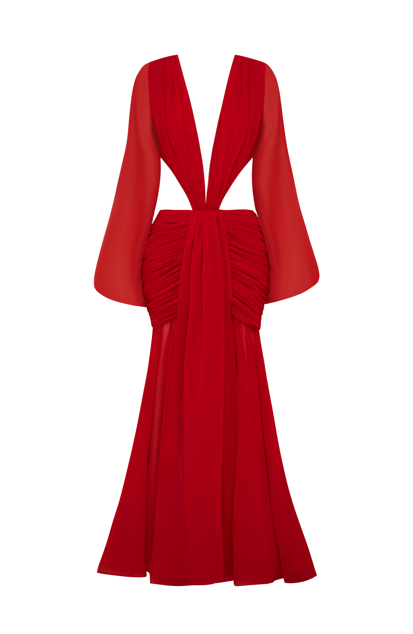 Andrina Maxi Dress Red