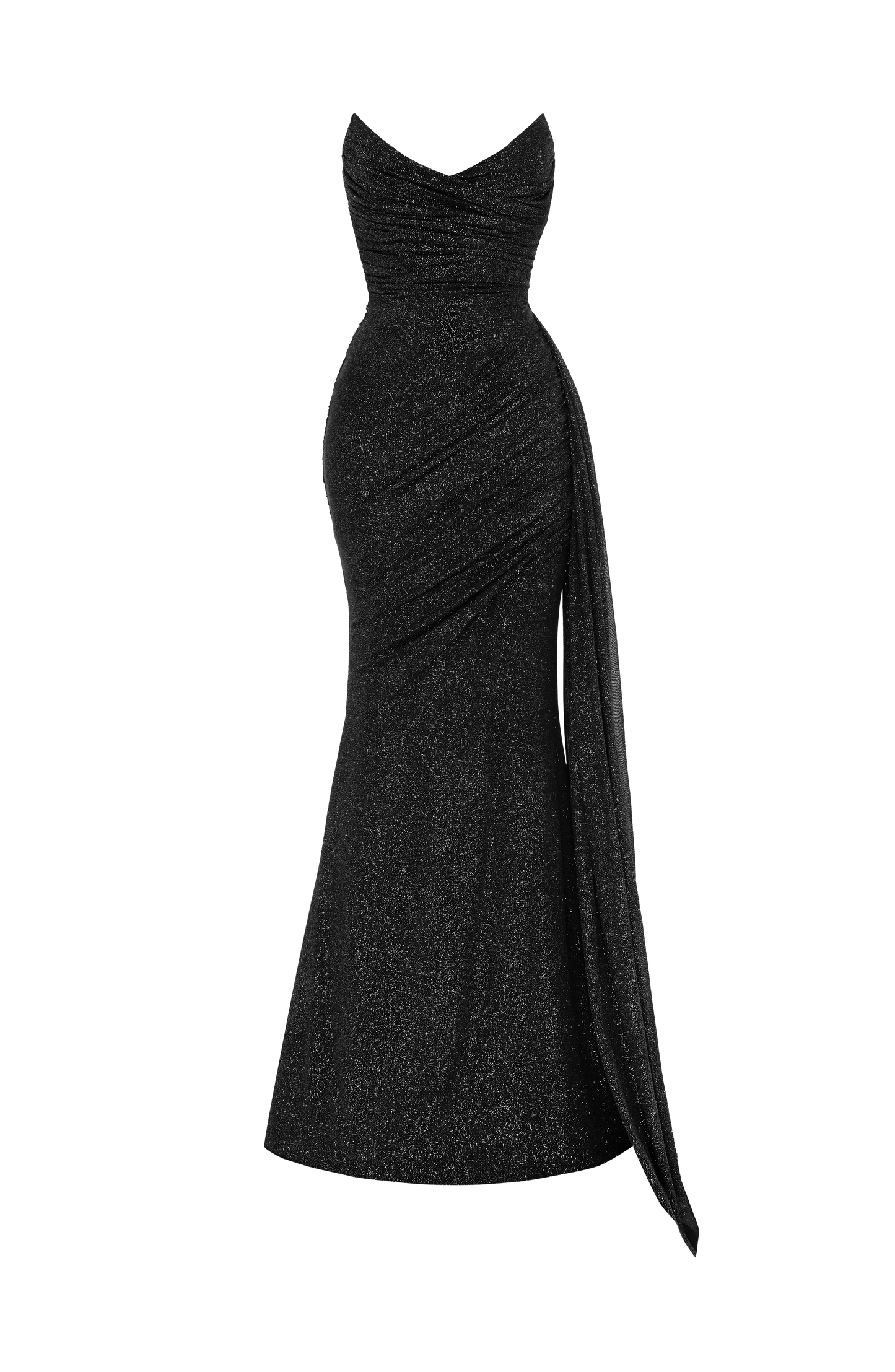 Ashika Maxi Dress Black Sparkle