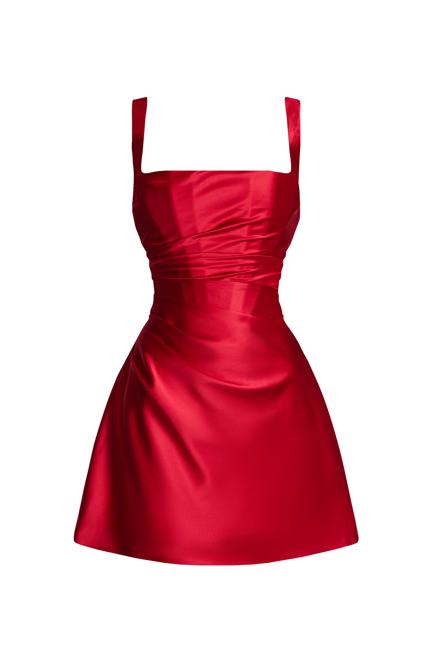 Calanthe Mini Dress Red