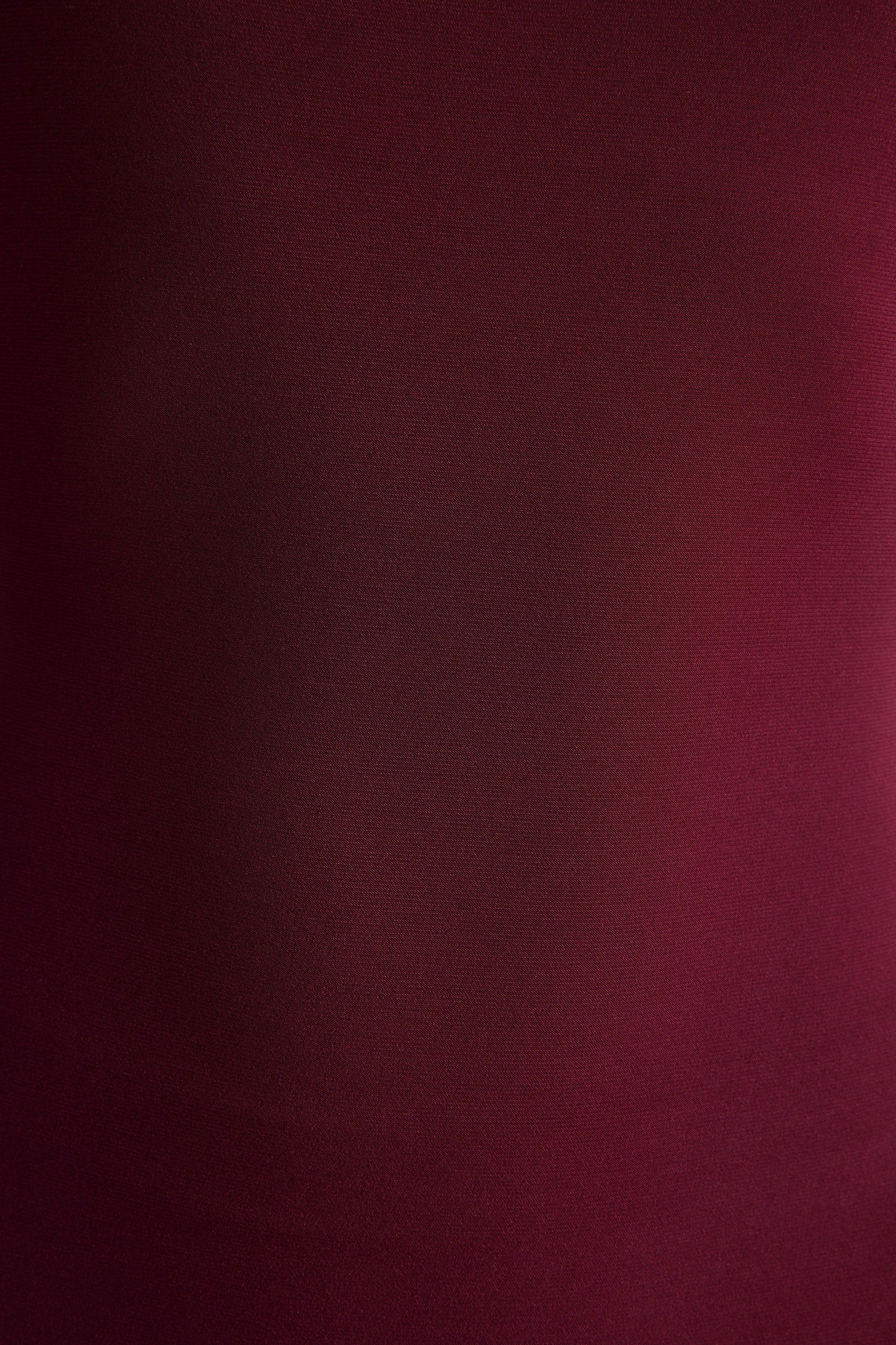 Ottilie | Burgundy Asymmetric-Neck Maxi Dress