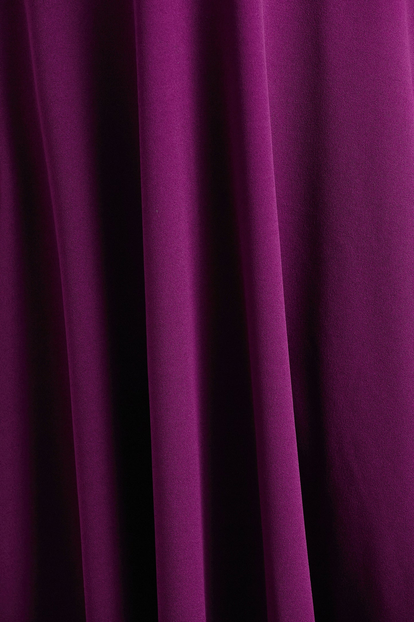 Andromeda | Plum Sweetheart-Neck Midi Dress