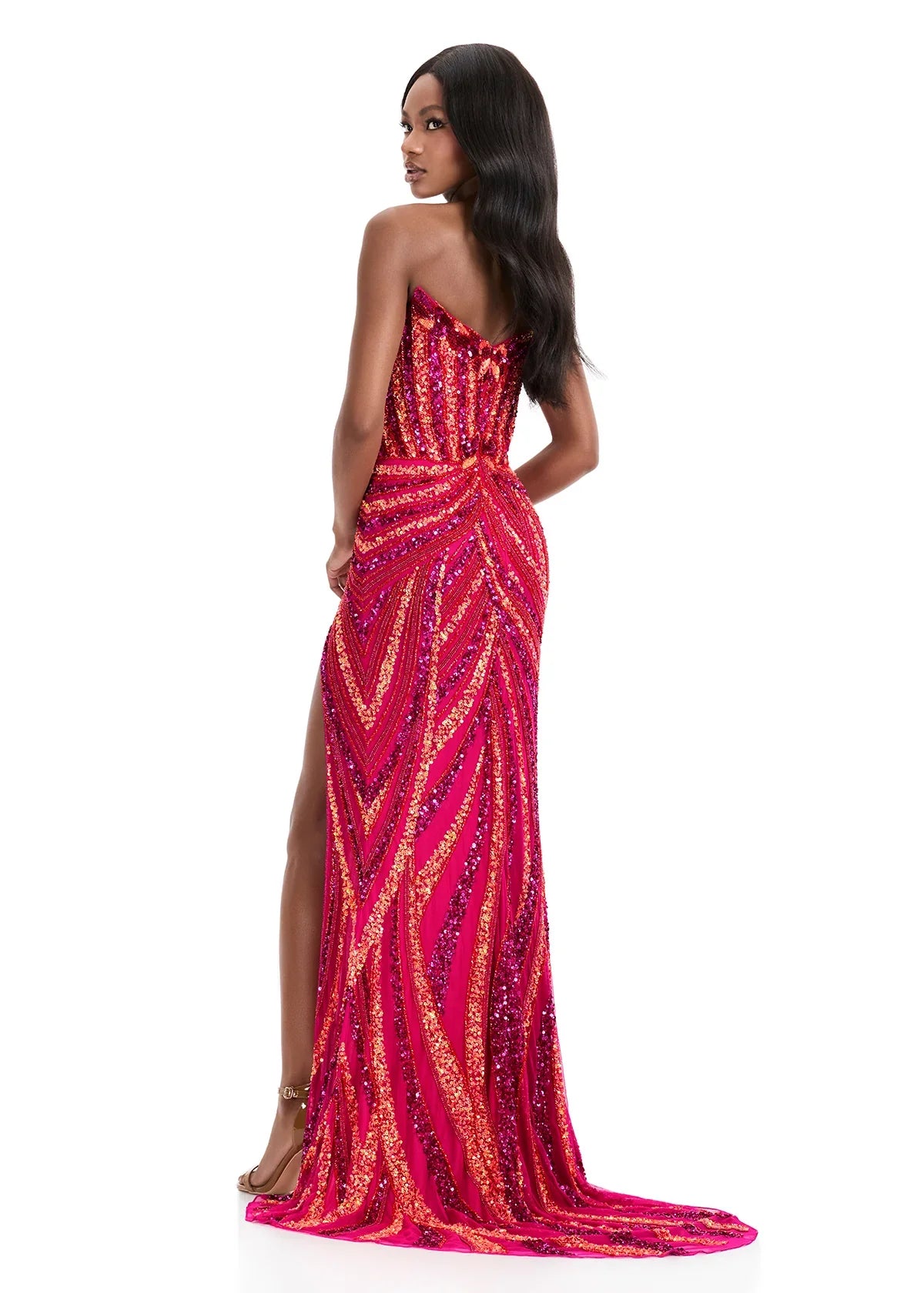 11236 Orange/Raspberry ASHLEYlauren