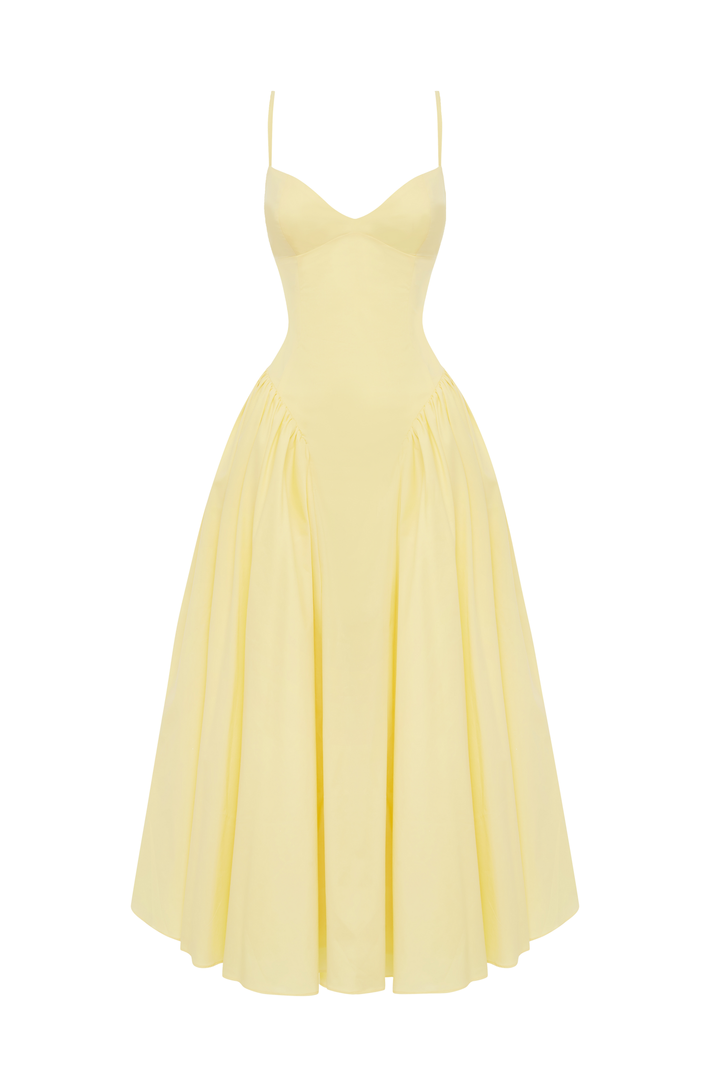 Emerson Midi Dress Lemon