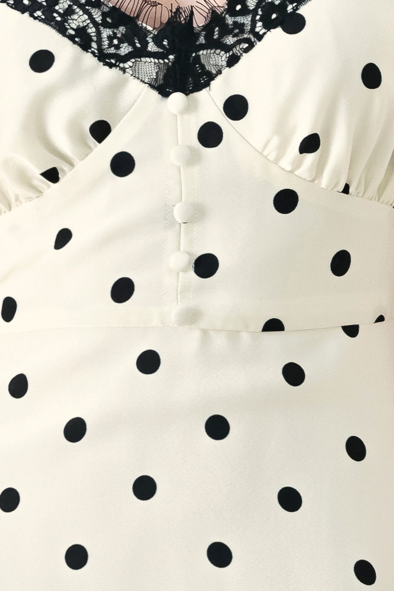 DOTTY SWEETHEART POLKA DOT MIDI DRESS