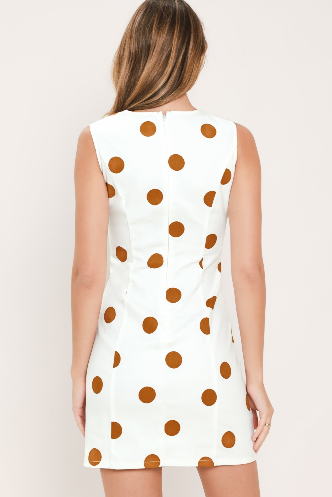 Confetti Dots Polka Dot Mini Sheath Dress