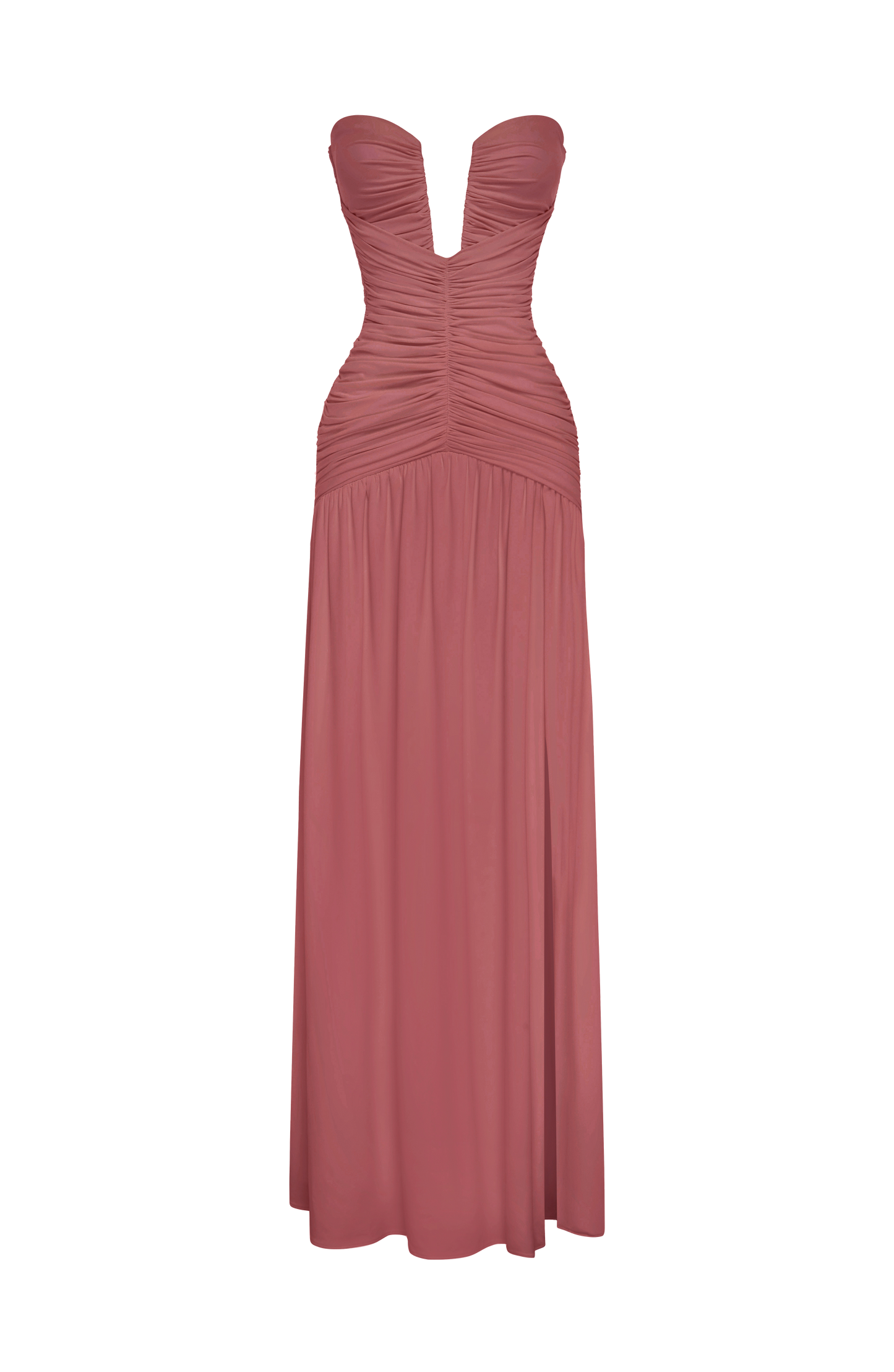 Junia Maxi Dress Rose Brown