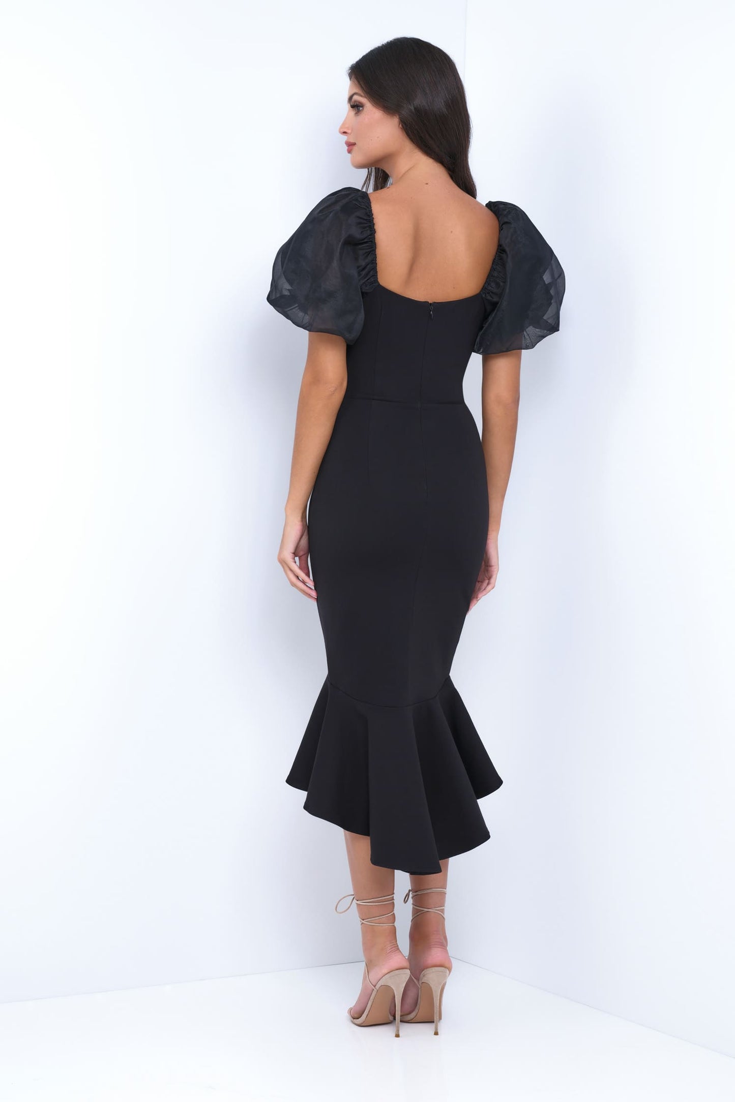 Diana Midi Dress Black