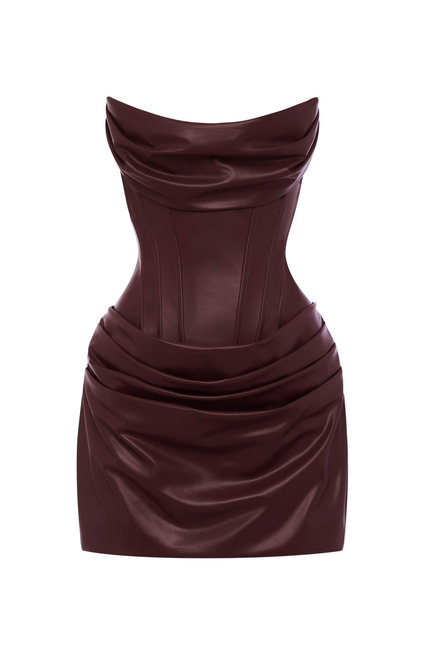 Palmer Mini Dress Burgundy