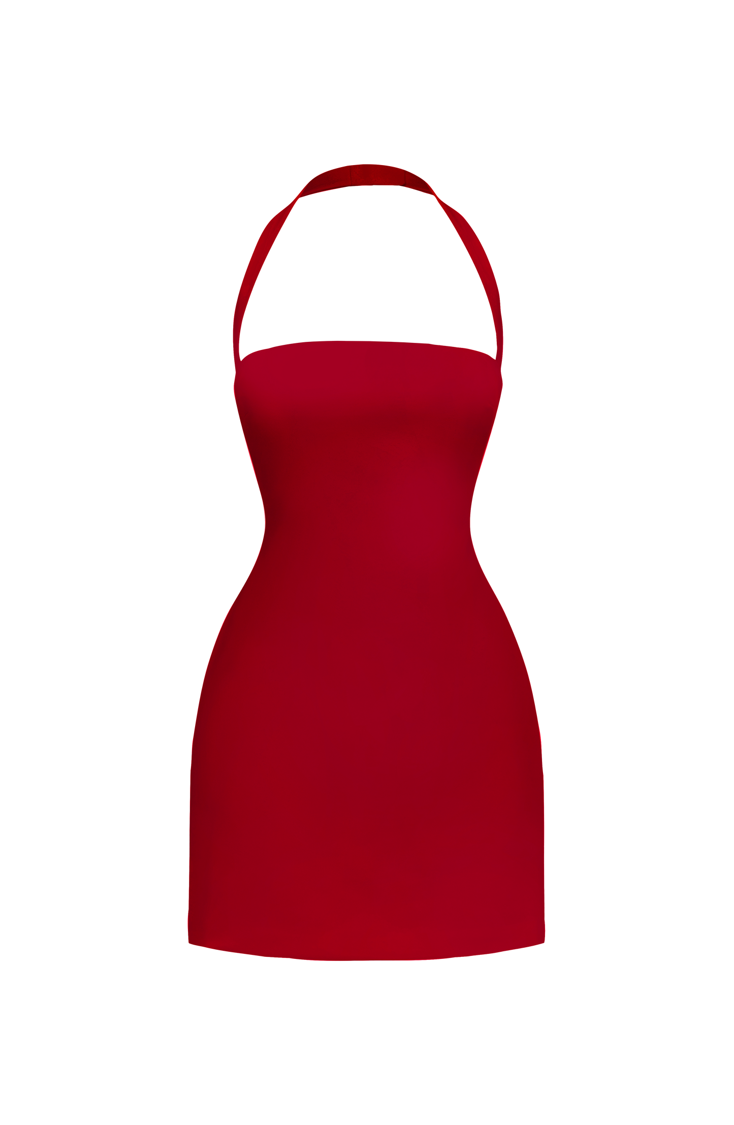 Tamsin Mini Dress Deep Red