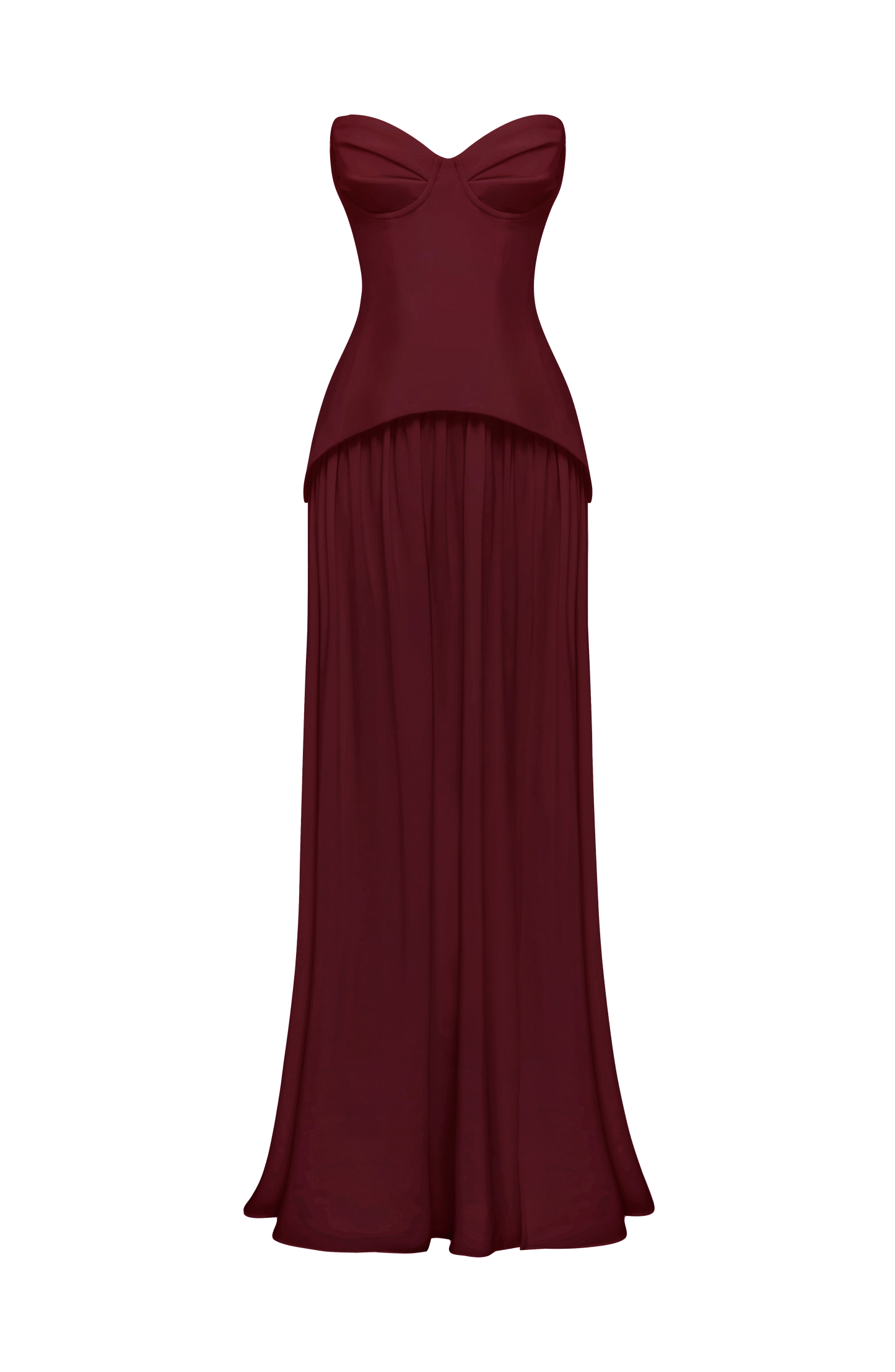 Vietta Maxi Dress Cherry Lacquer