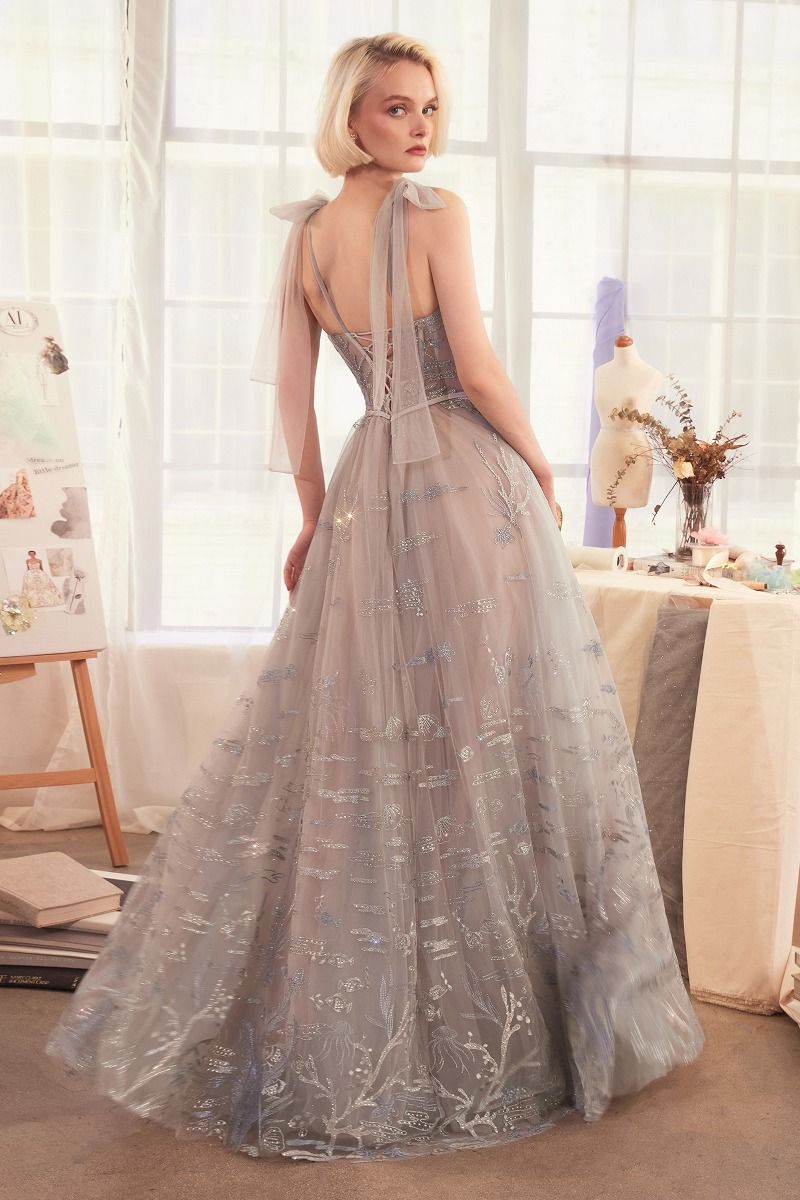 A1458 UNDER THE SEA EMBROIDERY GOWN Andrea & Leo
