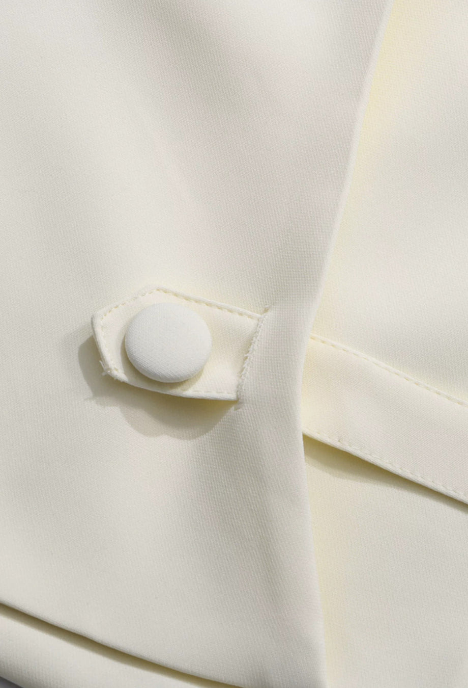 Adelphia Cream Formal Midi Dress with Shawl