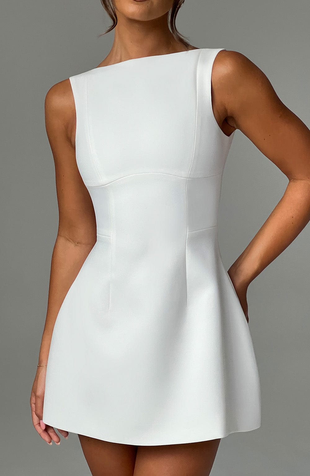 Alana Mini Dress Ivory