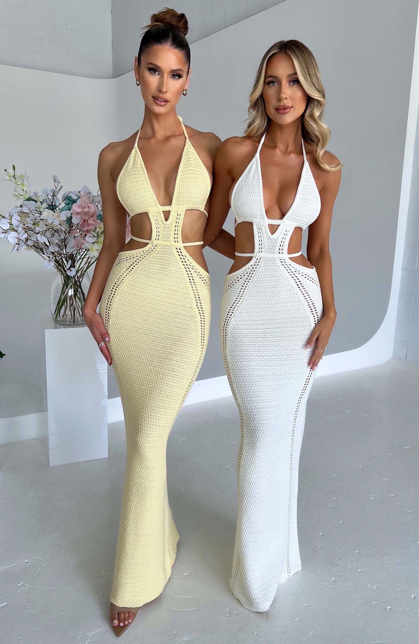 Arabella Maxi Dress White
