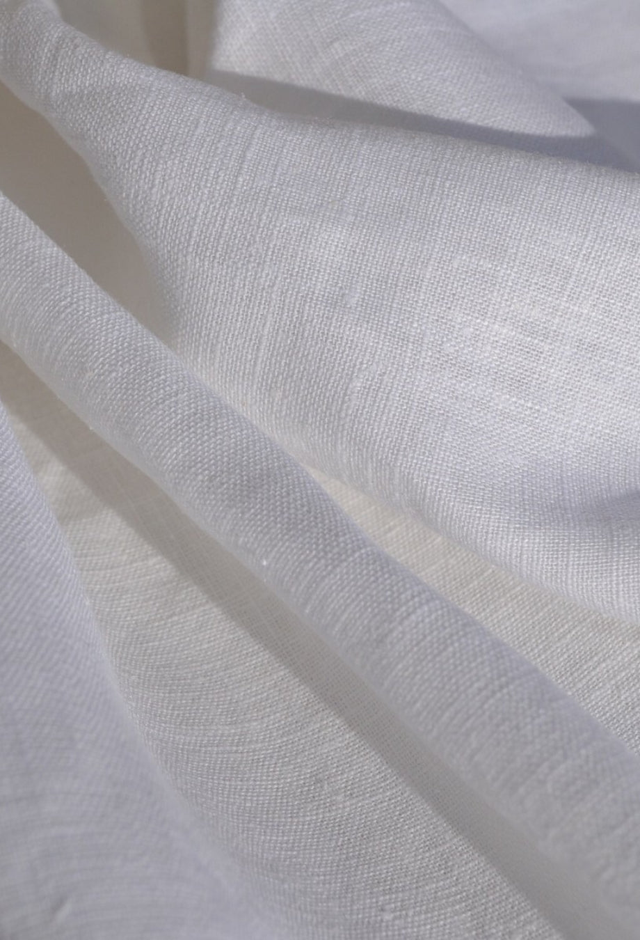 Balia Linen Midi Dress White