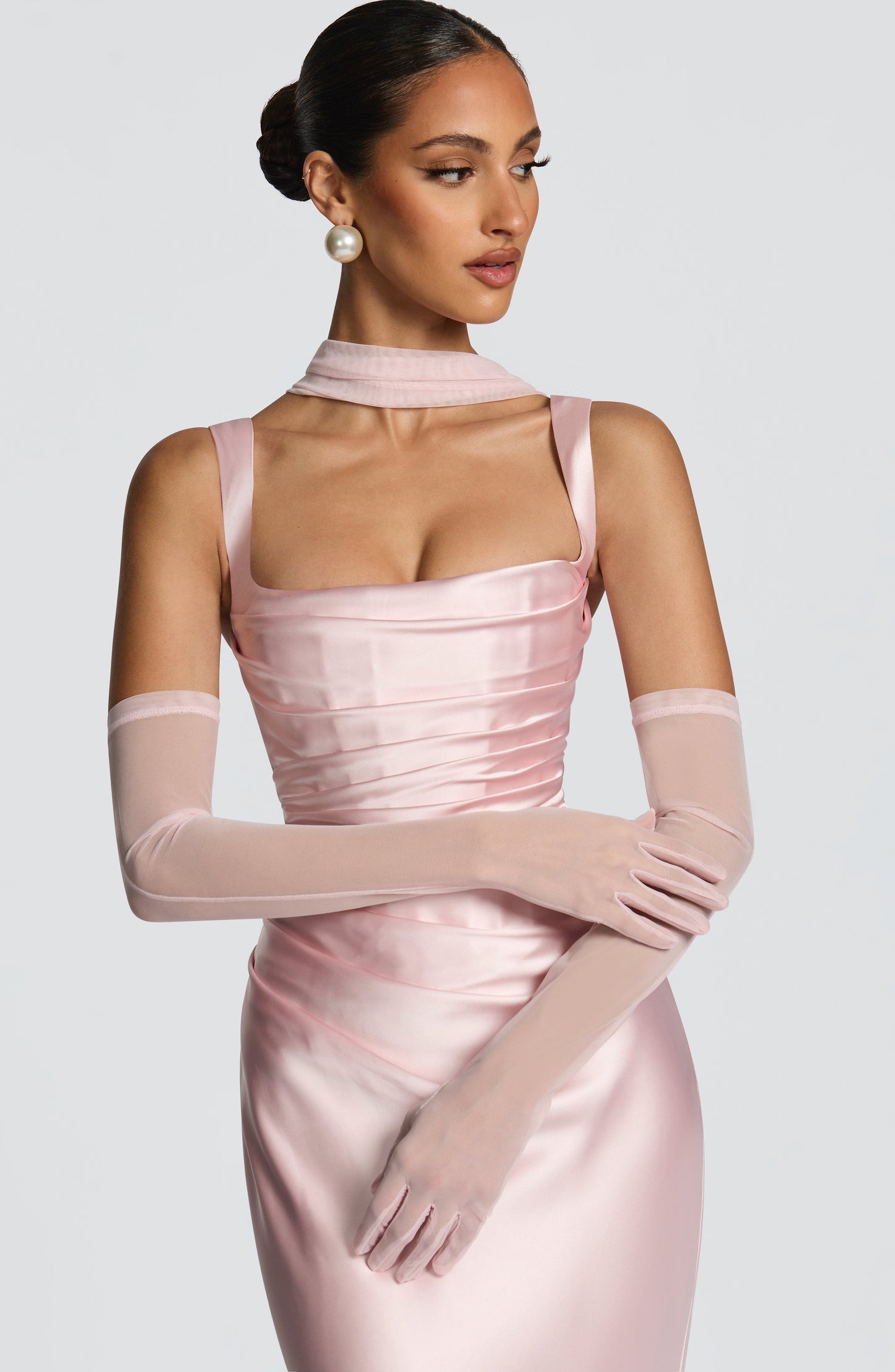 Calanthe Maxi Dress Blush