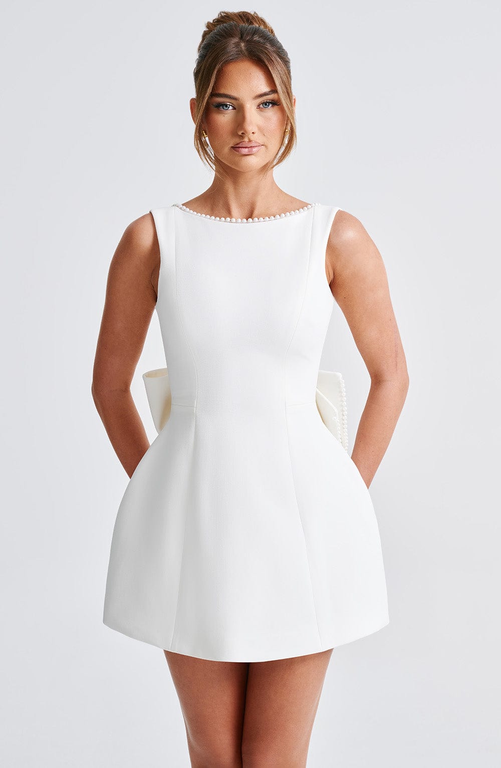 Carrie Mini Dress Ivory