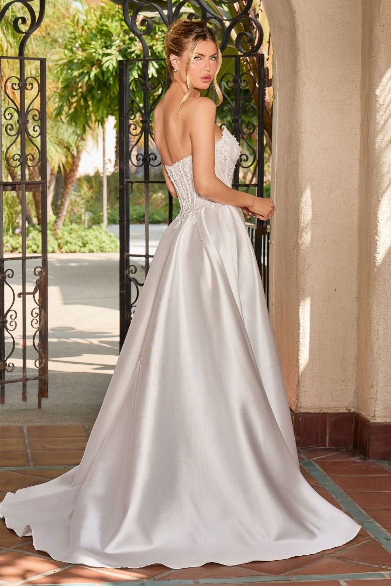 Nikki Gown A- Mikado Bridal Dress