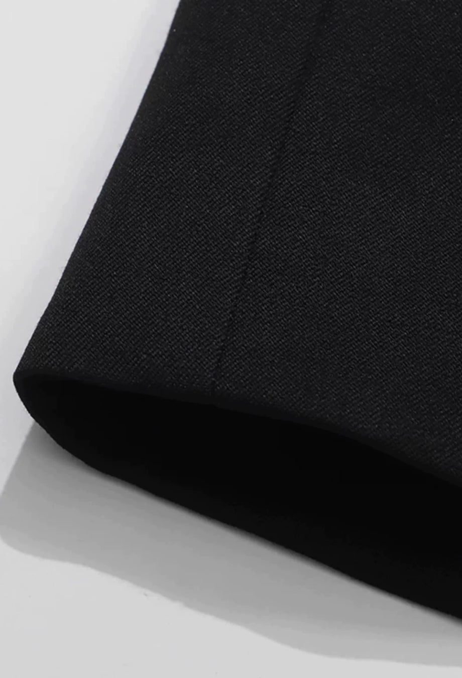 Gloria Fitted Blouse & Pencil Skirt Two-Piece Set Black and White