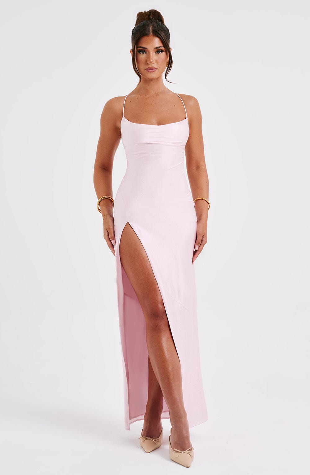 Misha Maxi Dress Blush