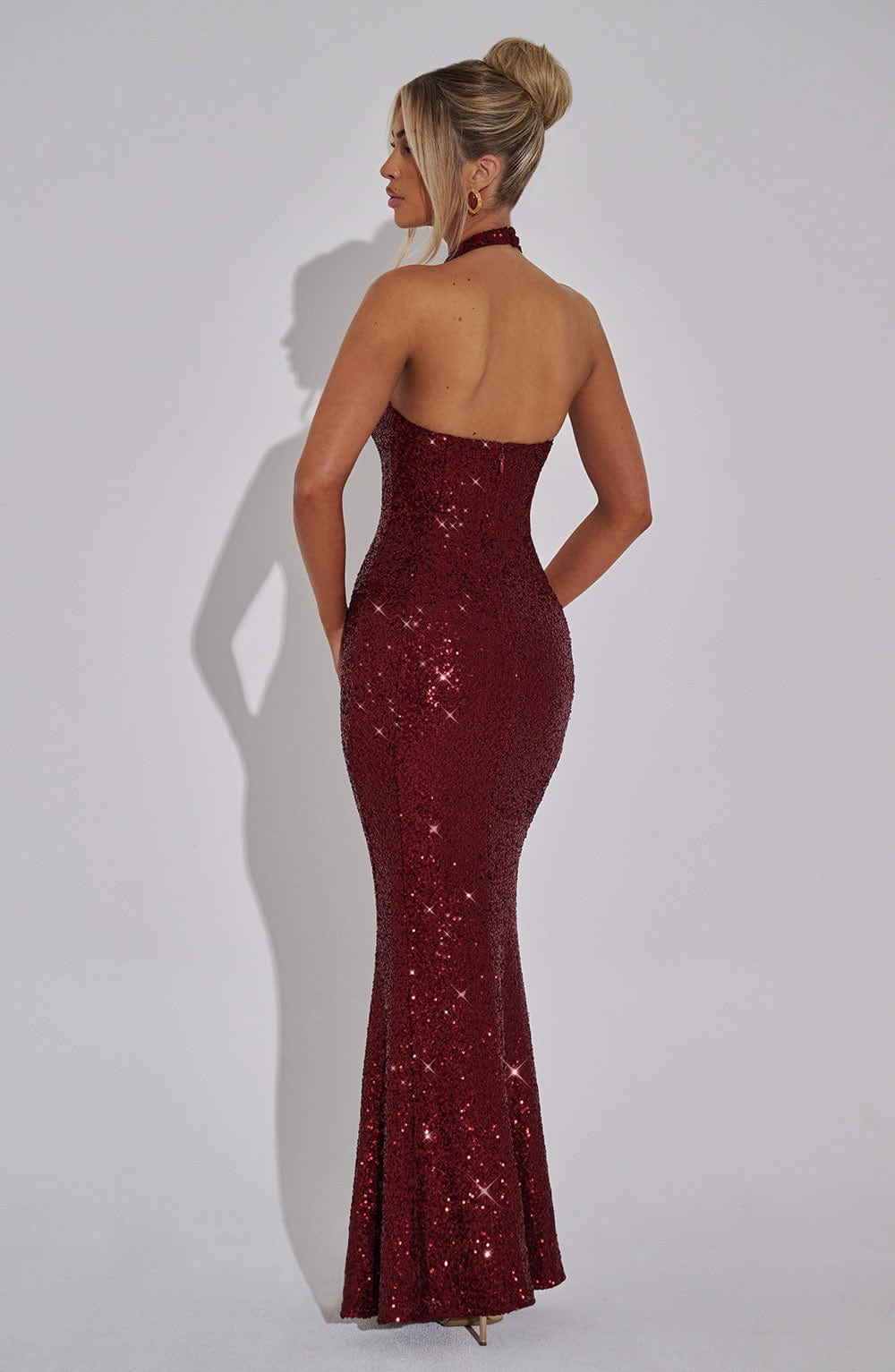 Odette Maxi Dress Wine