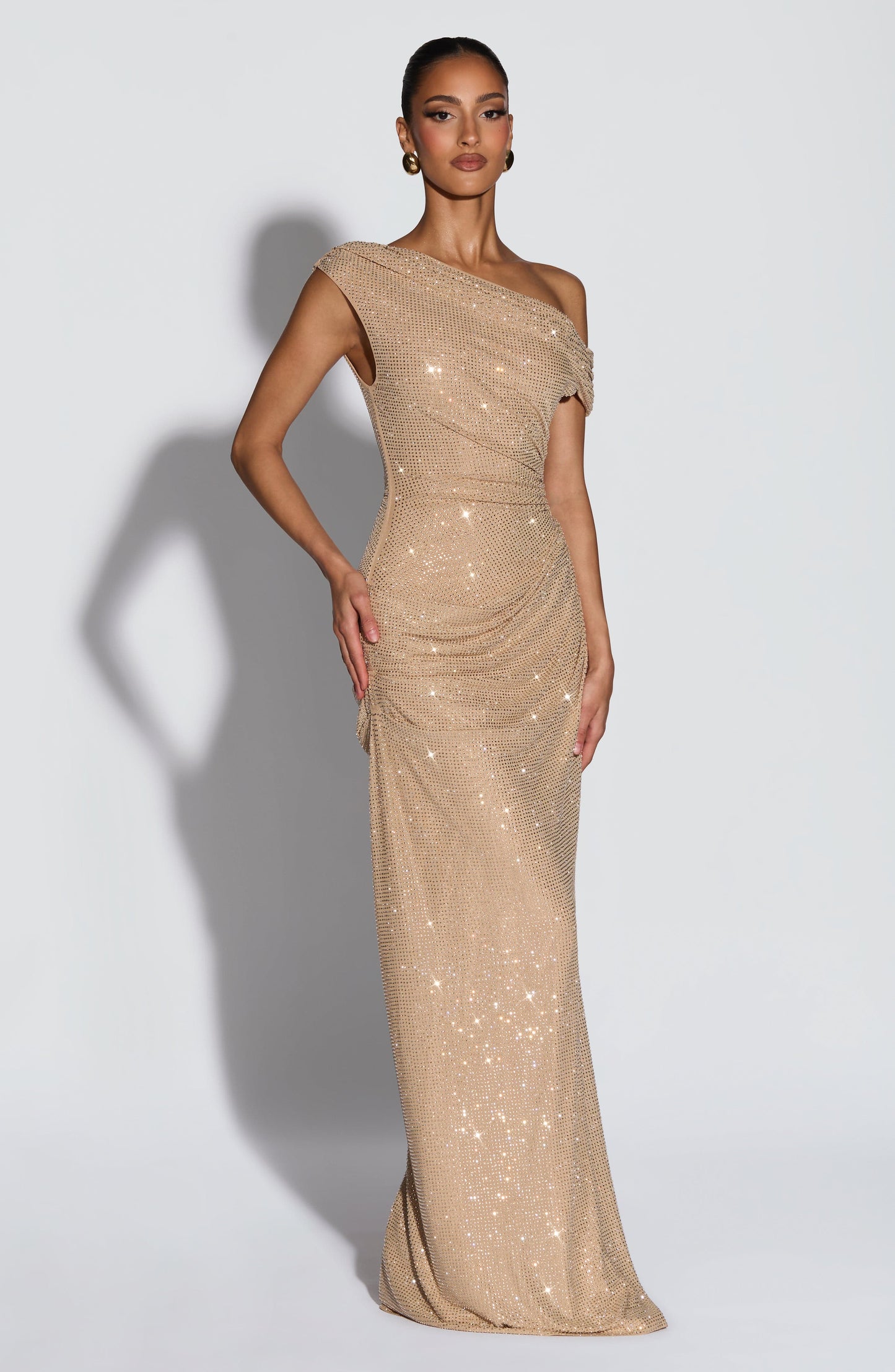 Ottilie Maxi Dress Gold