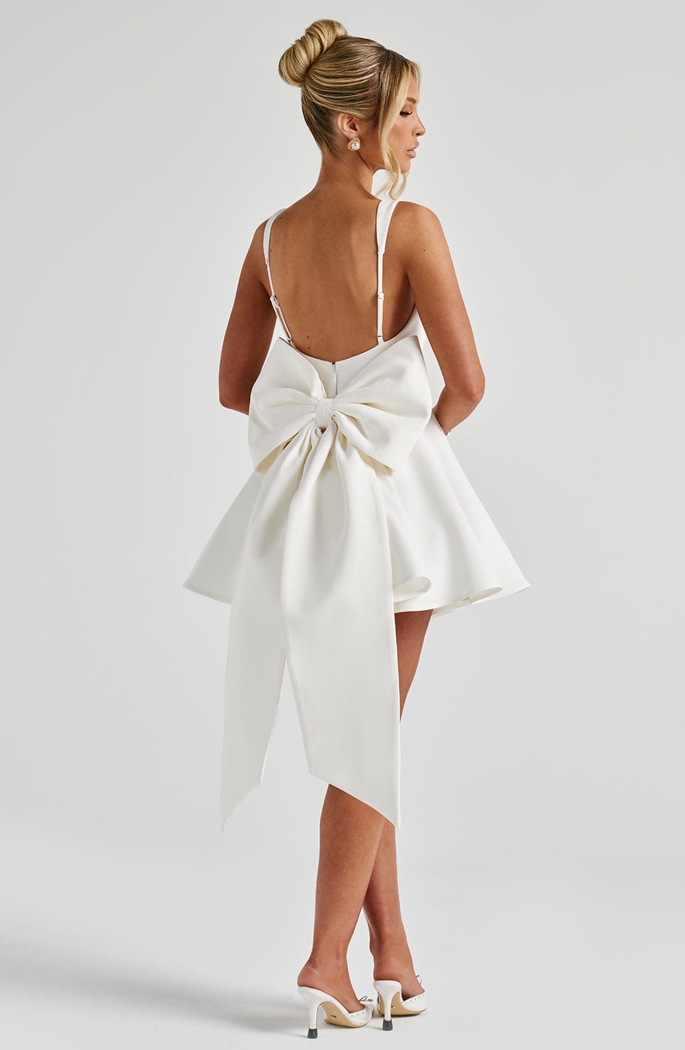 Rue Mini Dress Ivory