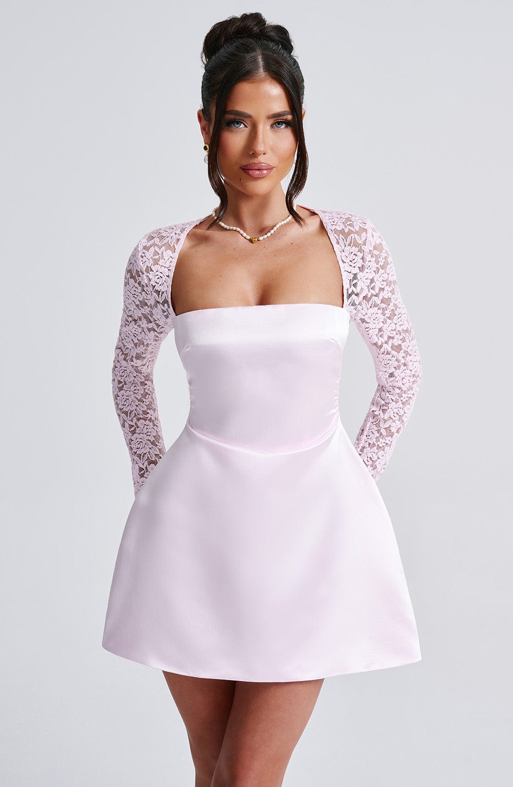 Sadie Mini Dress Blush