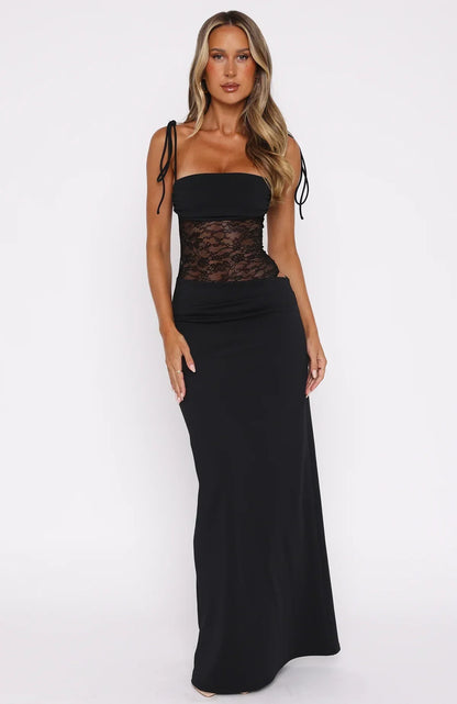 Sienna Lace Maxi Dress