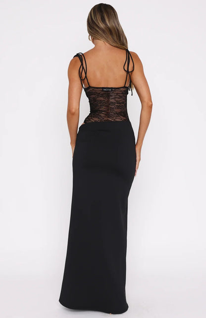 Sienna Lace Maxi Dress
