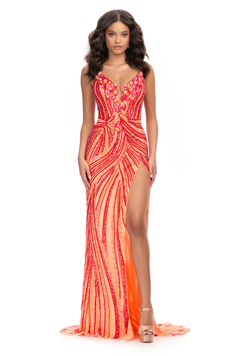 11236 Red/Coral ASHLEYlauren
