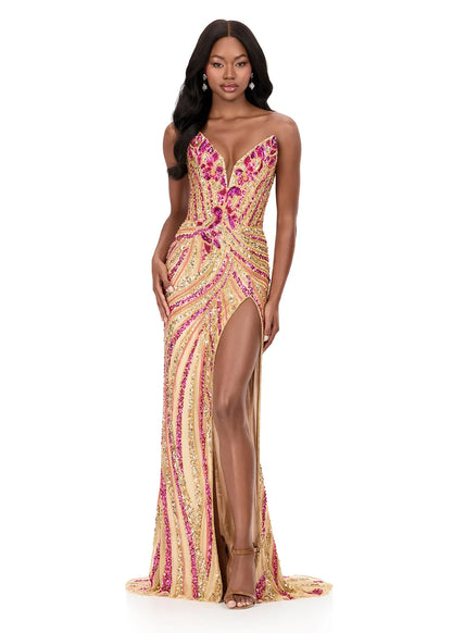 11236 Fuchsia/Gold ASHLEYlauren