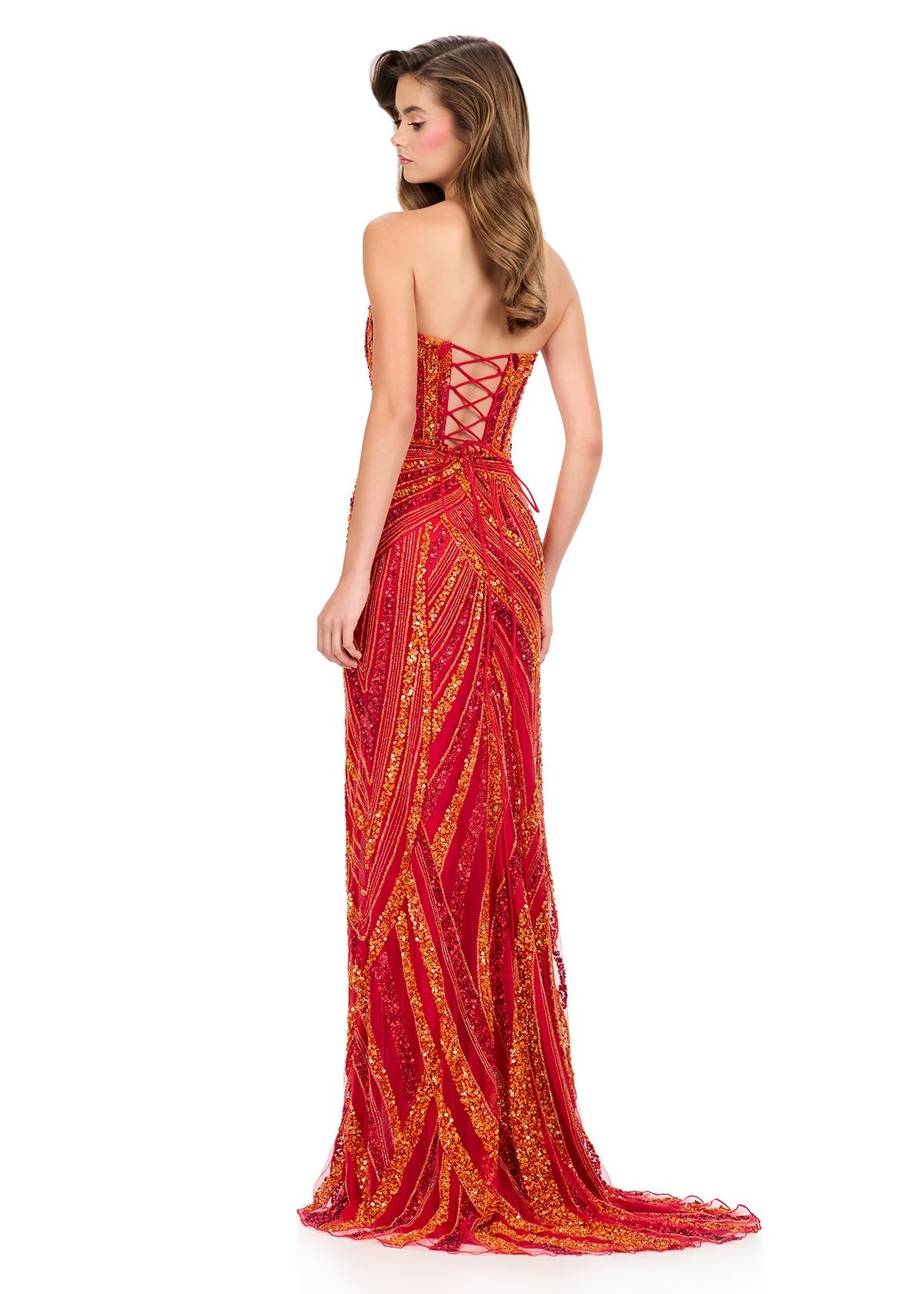 12230 Orange/Red ASHLEYlauren