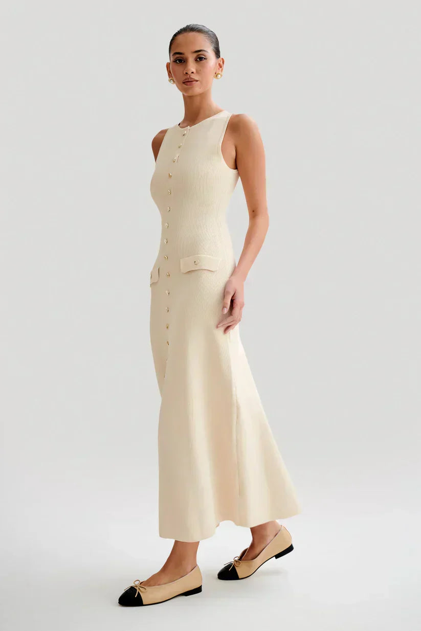 Amaris Hilton Midi Dress