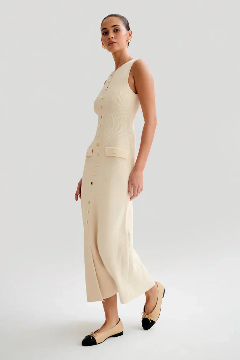 Amaris Hilton Midi Dress