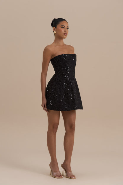 Maya Sequin Mini Dress
