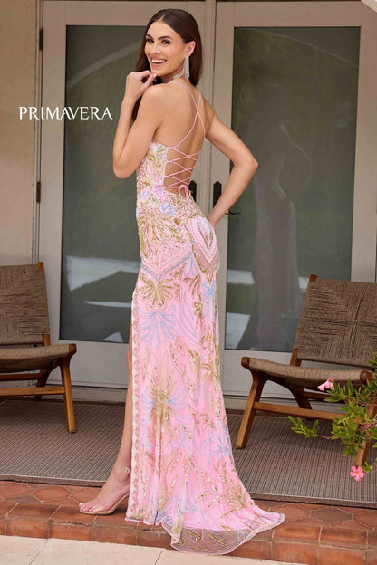 4156 Primavera Vintage Inspired Beaded Gown