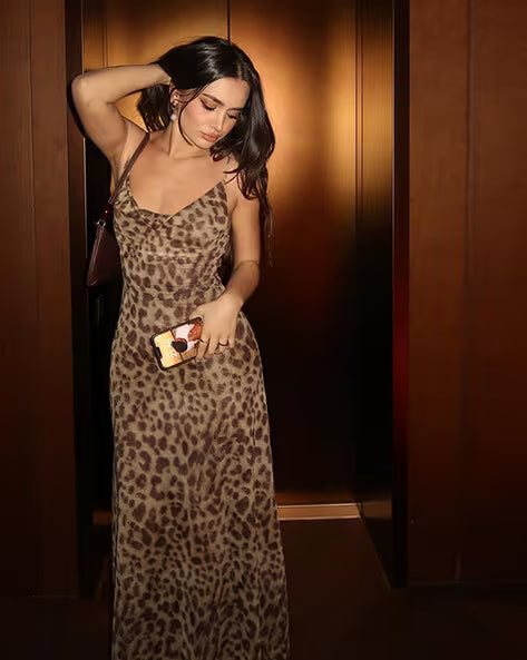 Leopard Maxi Dress