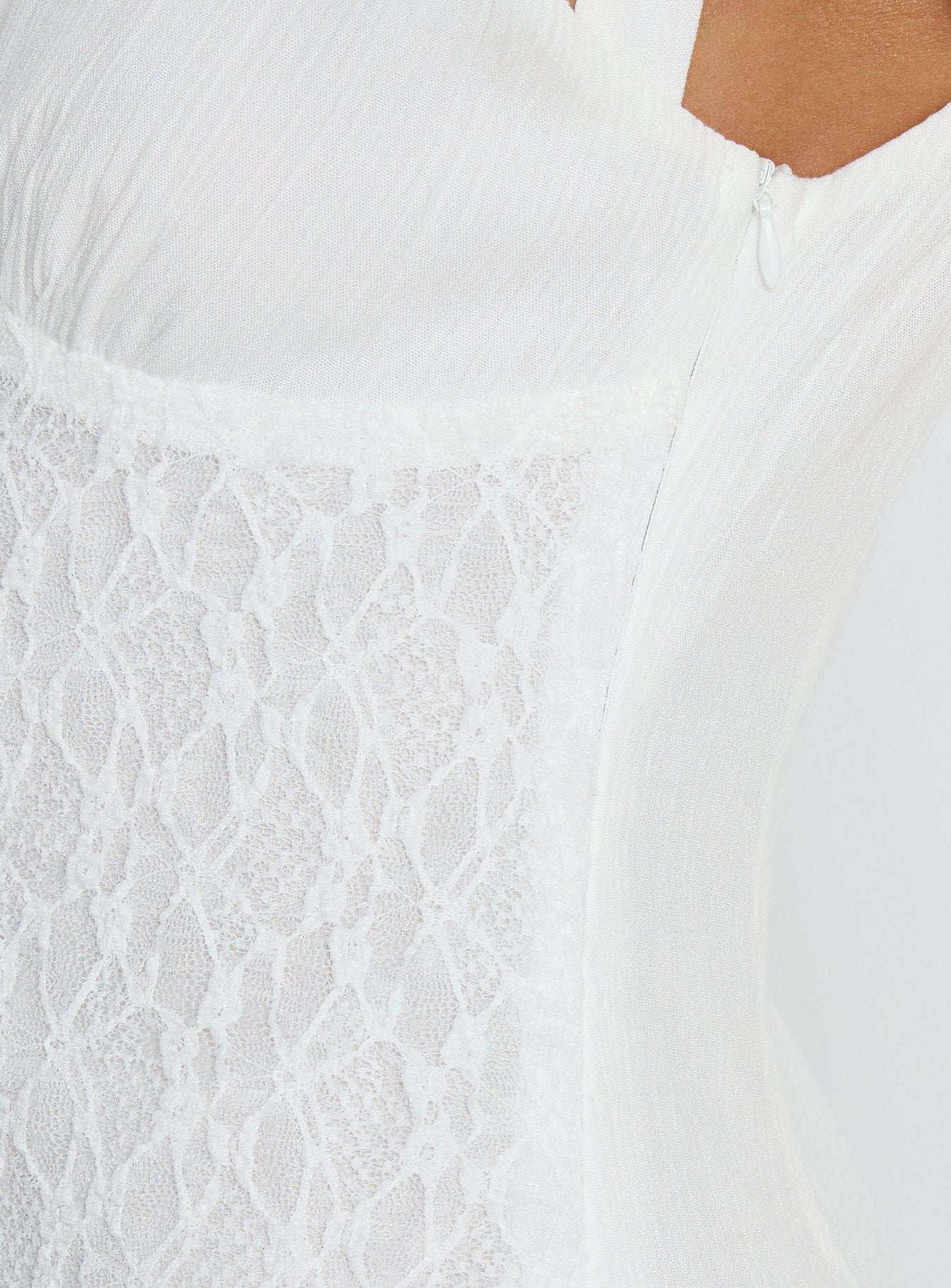 Danira Midi Dress White