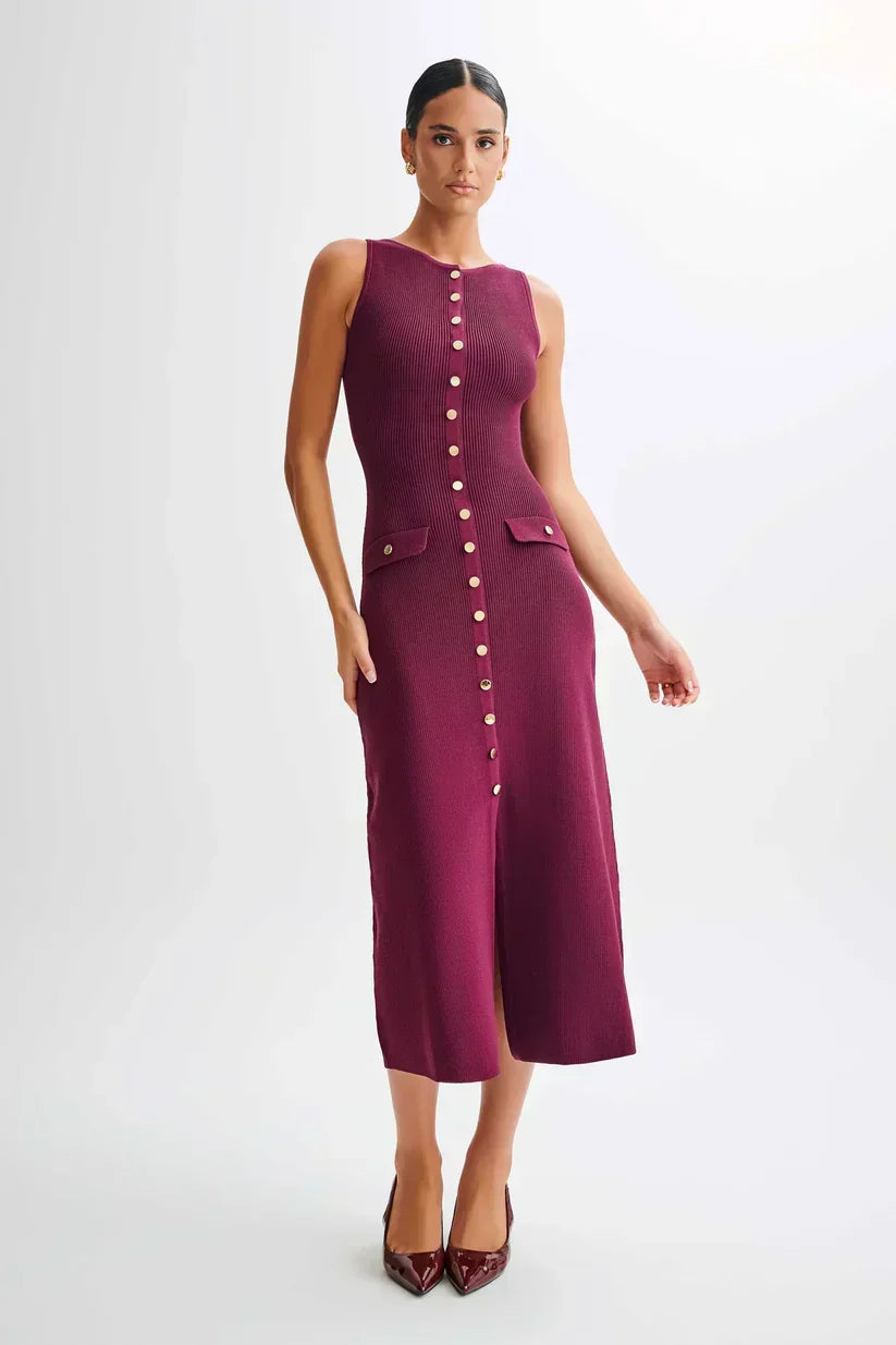 Amaris Hilton Midi Dress