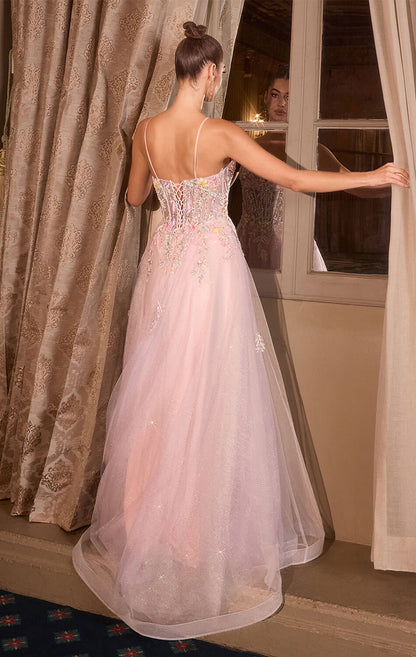 A1477 Waltzing Beaded Bouquet Ball Gown ANDREA & LEO