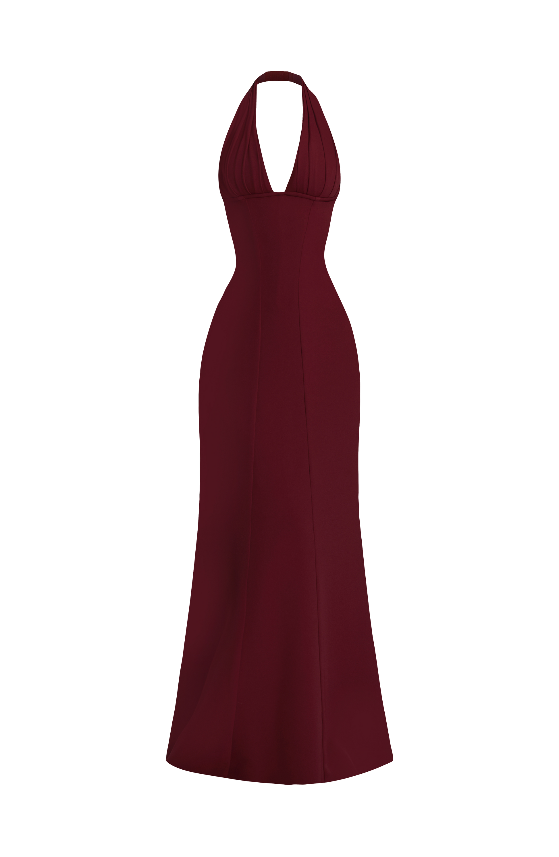 Adora Maxi Dress Cherry Lacquer
