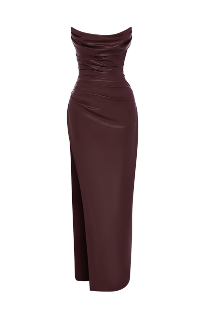 Alba Maxi Dress Burgundy