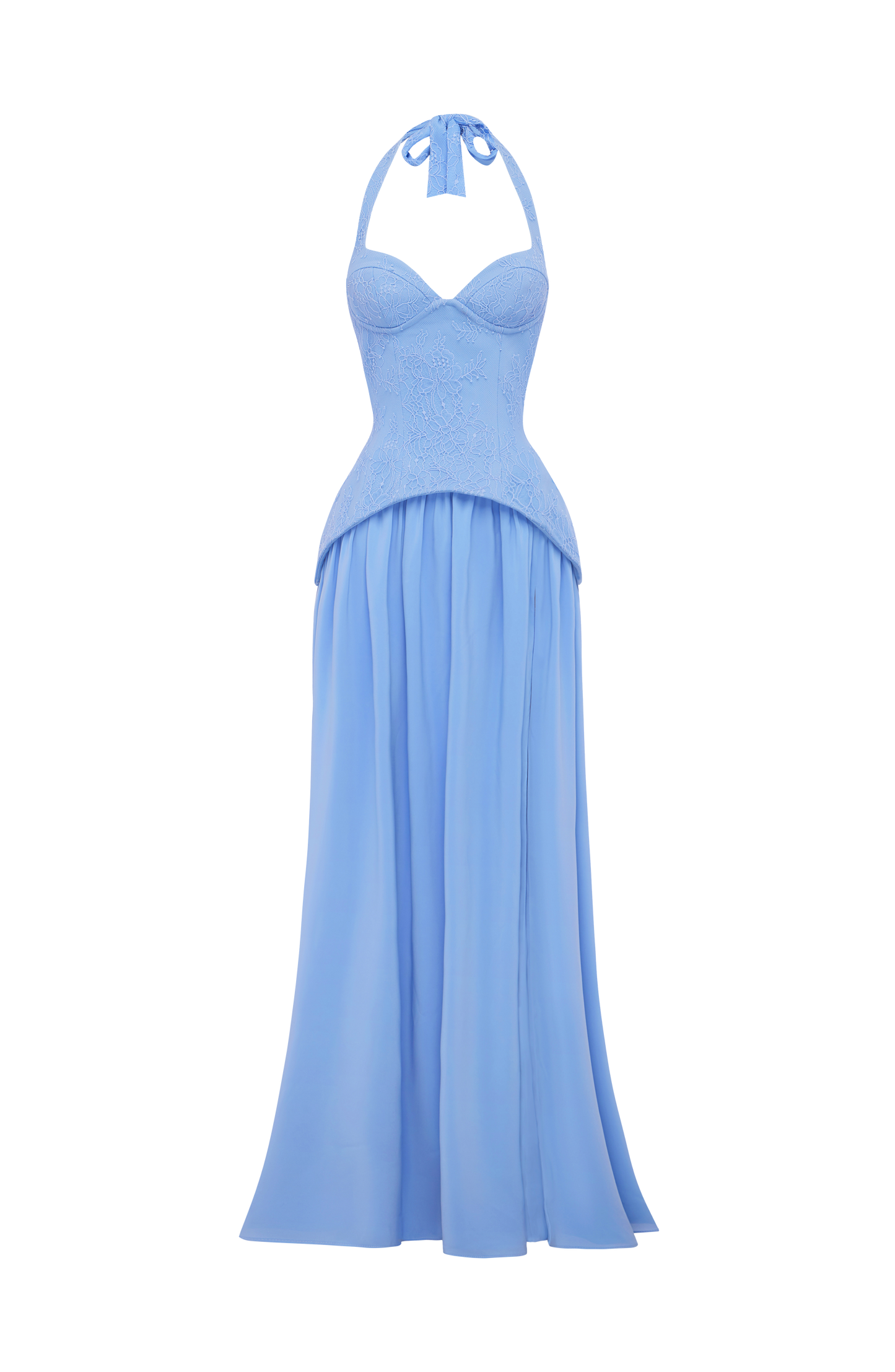 Almira Maxi Dress Powder Blue