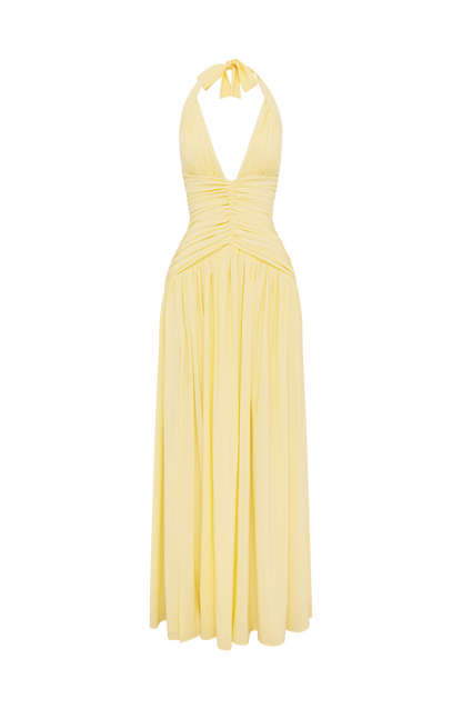 Amaris Maxi Dress Lemon