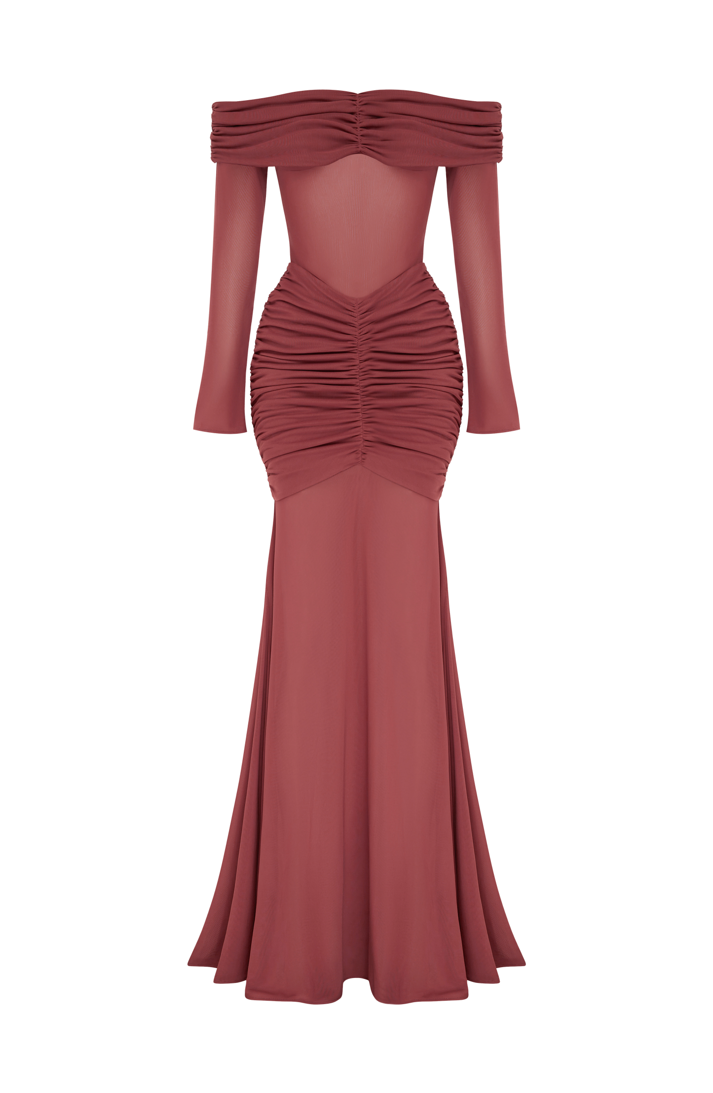 Arlena Maxi Dress Rose Brown