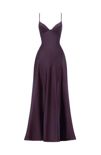 Asterin Maxi Dress Plum