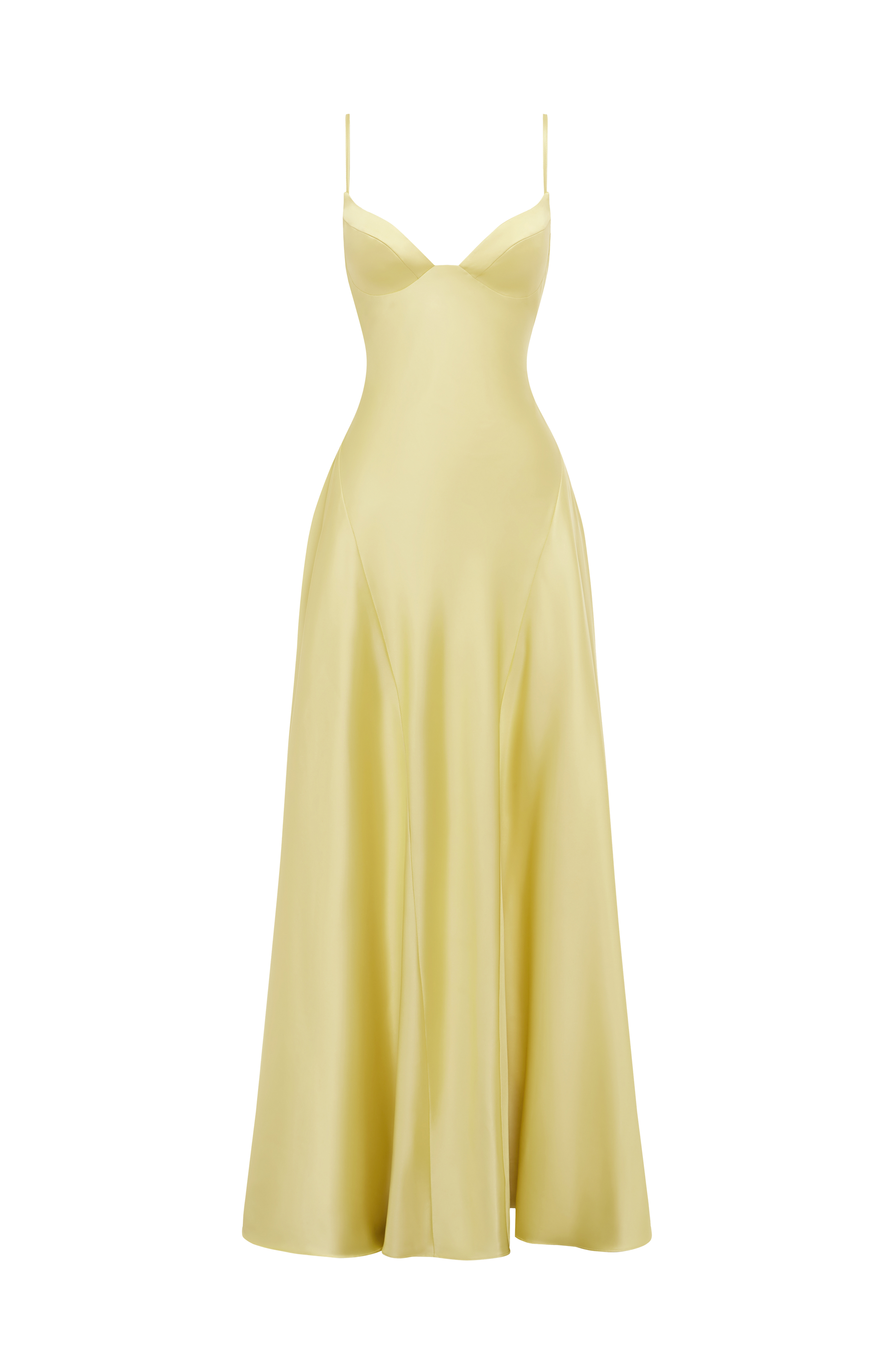 Asterin Maxi Dress Lemon
